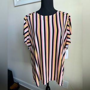 NWT Liz Claiborne Striped Shirt